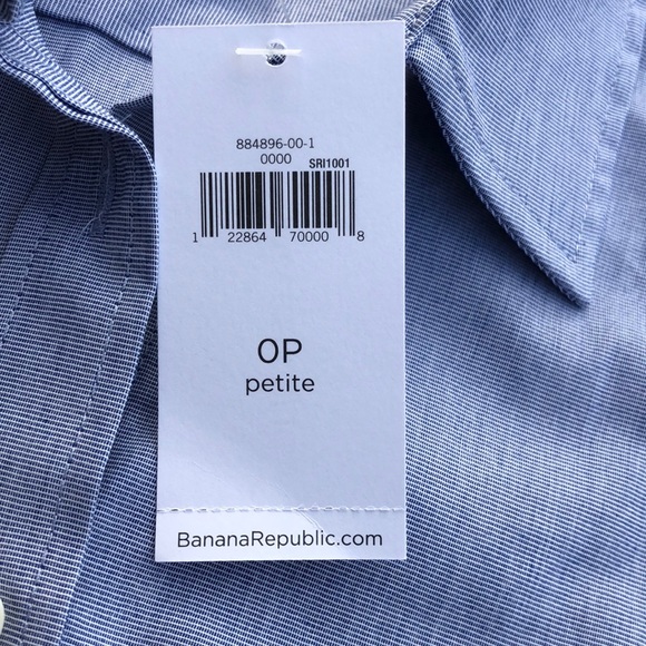 Banana Republic Riley Tailored Fit Button Down Shirt - NWT! - Picture 3 of 5